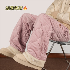 冬季新款加绒保暖腊肠狗情侣多色宽松休闲裤B315-K867-p65控88，男装棉衣，电商B315