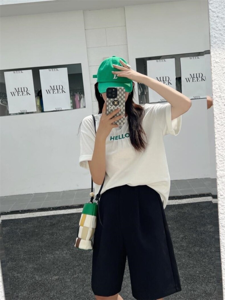 通勤帅酷百搭T恤，女装T恤，生活舞台