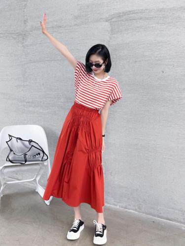 欧货同款条纹套装，女装职业装，玩美