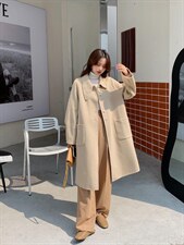 双面羊绒大衣，其它，欧洛佛