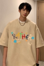 麂皮绒短袖t恤男大码半袖男JD82301-P25，男装T恤，电商A040