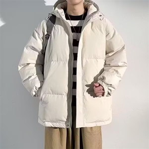 美式潮流保暖连帽棉服男女装上衣冬季新款面包服抗寒外套潮棉衣图片