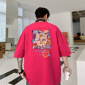 已注册得物直播短袖T恤重磅280克TB4308批30纯棉220克T4308P25图片