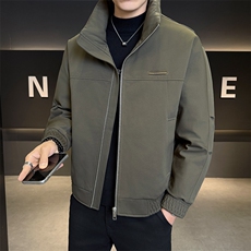 新标90男士简约立领羽绒服上衣外套潮百搭A329-YR2556-P245，男装羽绒服，电商A329