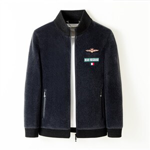 2023冬装新款中年男士休闲棉服中老年棉衣外套上衣ALXB1003-P230，男装棉衣，电商B212（原钱塘6029）