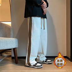 男秋季新款港风加绒加厚休闲裤G3309P38，男装休闲裤，星座1116-2