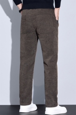 2026春秋季雪尼尔运动休闲裤秋冬季男灯芯绒美式休闲直筒长裤主推，男装休闲裤，星座224-3