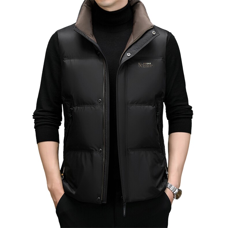 DF89277钱塘2020-2冬季商务厚款百搭休闲中年男士羽绒服P195,男装羽绒服,钱塘207-2