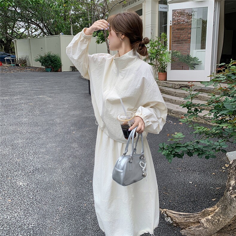 主推款冲锋衣防晒工装风半身裙套装2C275-5526-P165-K268,女装套装/套裙,2C275
