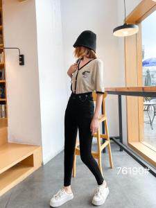 牛仔小脚裤，其它，千百莲