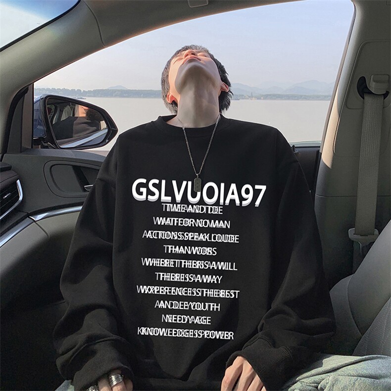 抖音得物供货可提供视频2024秋冬新款重磅美式卫衣DY5708,男装卫衣,电商A486