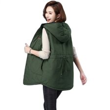 2020冬季居家室内保暖加棉加厚背心马夹3160款，女装马夹，秋牧寒烟