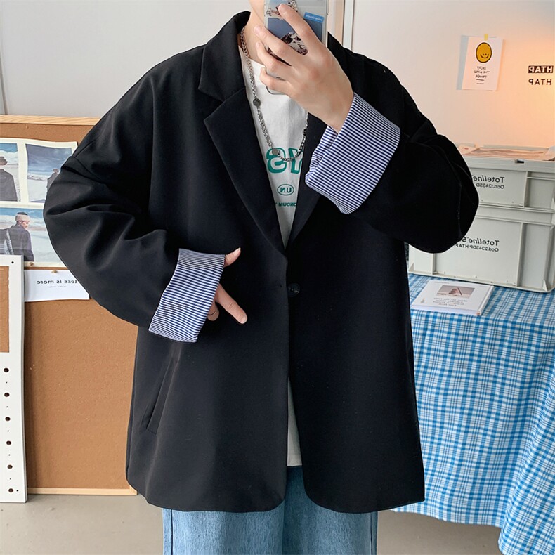 2023春季新款西装外套男炸街潮流港风X483P50,男装西服,星座1116-2
