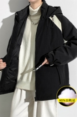 冬上新三合一宽松冲锋衣潮加绒羽绒服外套男女8352-P210控价299，男装羽绒服，电商A441-1