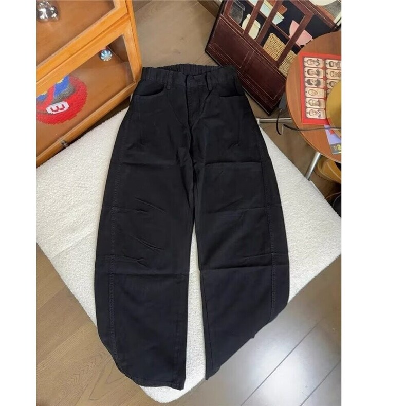 【有货】DK3502-批50美式复古牛仔多口袋工装裤男宽松休闲弯刀裤,男装牛仔裤,星座603-2