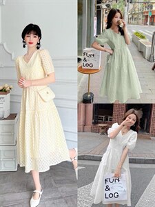 【现货】新款甜美连衣裙，淑女风,女装连衣裙,欣卓越