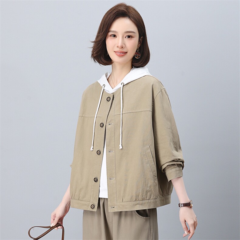 2025年春季时尚休闲外套，女装短裤/热裤，悦见她