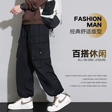 美式机能工装裤男士2025秋季宽松直筒休闲长裤Z6908-P40，男装工装外套，星座610（原A335）