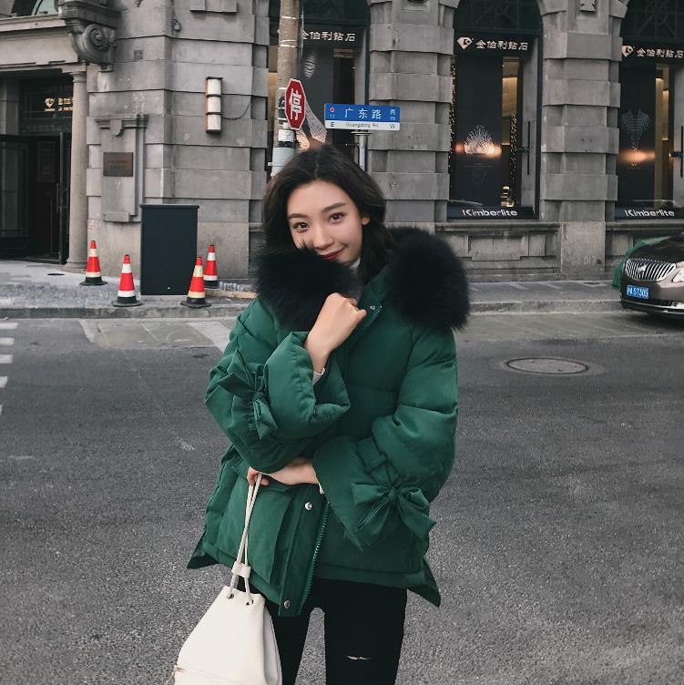 现货主推不对称下摆喇叭袖2色棉衣8218-J1623,女装棉衣/棉服,卡莱