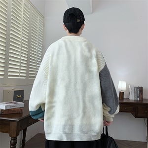 【新品】2025秋冬男士时尚休闲百搭针织毛衣潮流-M095-P45图片