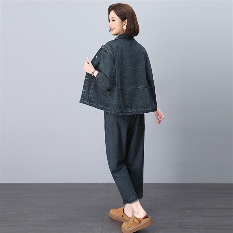 2025年春季休闲牛仔套装,女装套装/套裙,悦见她