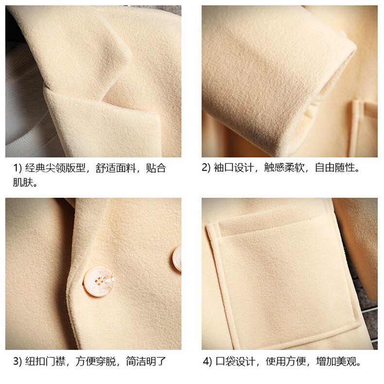 A117-P110加绒-P120加厚加绒毛呢大衣男士大码中长款呢子风衣,男装毛呢大衣,电商A040A