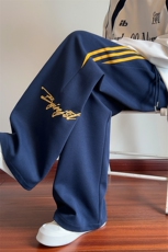 2025秋季新款内景斜切织带刺绣卫裤M-5XLHK25788-特P35，男装休闲裤，电商A022