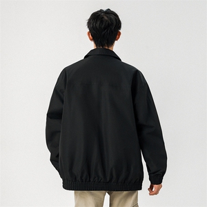 新款翻领男春秋街头宽松工装夹克外套夹克衫休闲上衣2526-P50图片