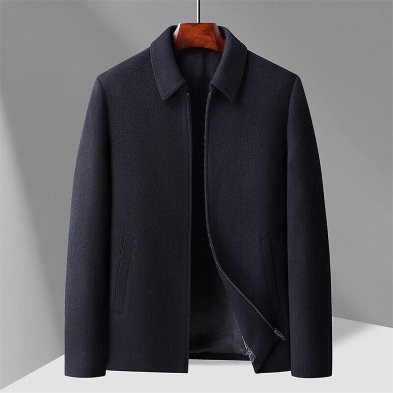 新款男士呢子夹克拉链款309B-3-6626-P180，男装夹克，星座1409-3