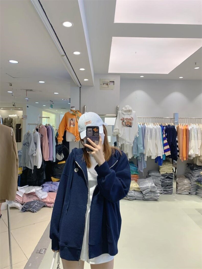 华夫格爆开衫，其它，m.o