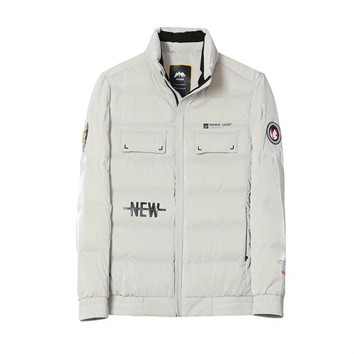 冬季中老年羽绒服男中长款爸爸装白鸭绒羽绒服外套ALXB2015-P260，男装羽绒服，电商B212（原钱塘6029）