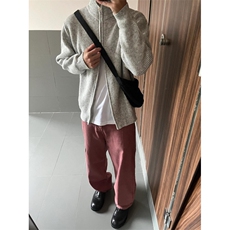 【有货】cleanfit立领拉链开衫毛衣外套男款针织衫M5653LL-特P55，男装针织衫/毛衣，星座1007（原301D）