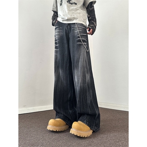 903-AK95-特P50  S-3XL   闪电牛仔裤！2图片