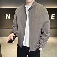 2025秋款店主风夹克男立领休闲外套纯色上衣男百搭B317/7288/P115，男装夹克，电商B317