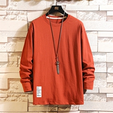 TX3045-P25纯长袖t恤男大码圆领打底衫体恤上衣服，男装T恤，电商A040A