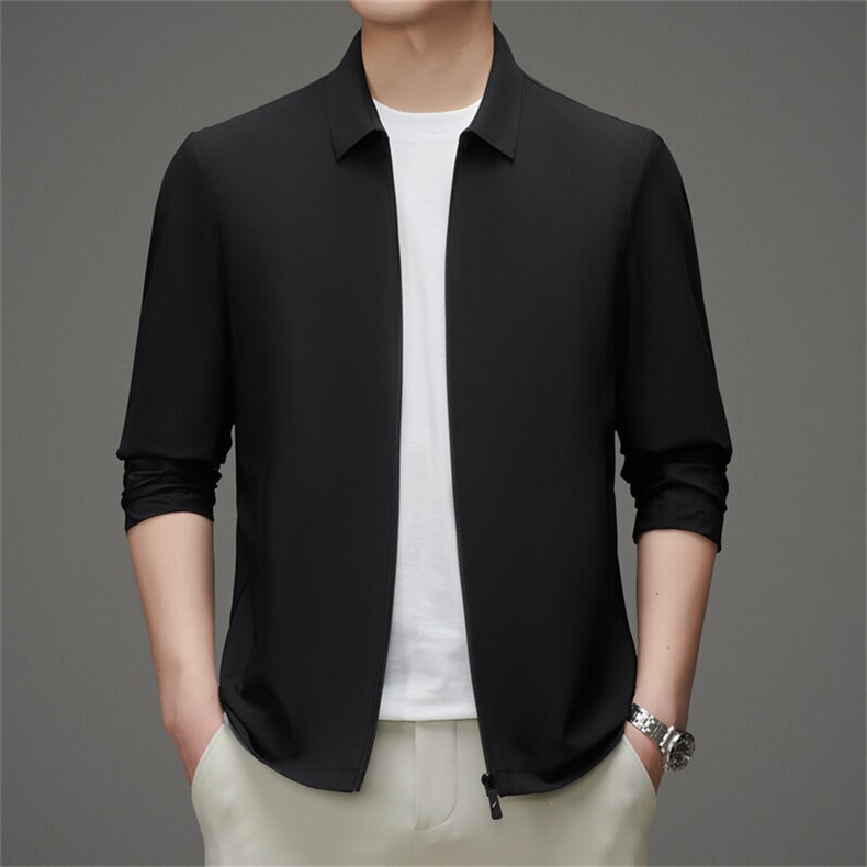 ZL-D86188夏季男士透气皮肤衣外穿防晒服薄款户外翻领夹克外套,男装夹克,电商B360