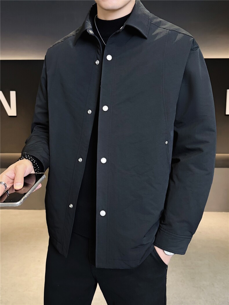 新标90绒冬季轻薄款羽绒服男翻领保暖外套A329-YR2532-P195,男装羽绒服,电商A329