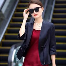 2025百搭时尚盘扣西服上衣，女装T恤，雪兔电商全品类