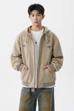 8XL-M特大码秋冬机能夹克外套冲锋衣百搭潮休闲宽松户外WY24P78，男装夹克，电商D206-1