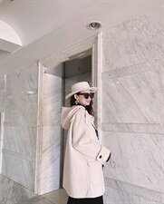 现货《双面羊绒》穿上上双面呢大衣。身体就如同呼吸般的自由。，其它，蓝衣可