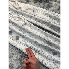 春装高品质扎染刺绣工艺弯刀卫裤男重磅复古垂感休闲运动裤阔腿裤，男装休闲裤，电商A443