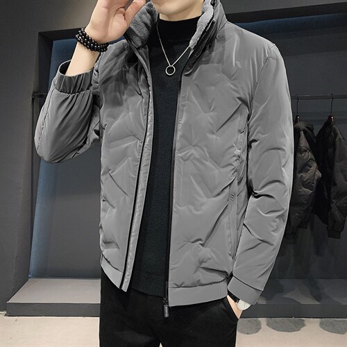 XZ5072186P165冬季男士中青年毛领羽绒服保暖外套羽绒衣外衣潮，男装羽绒服，星座115A(原星座507）