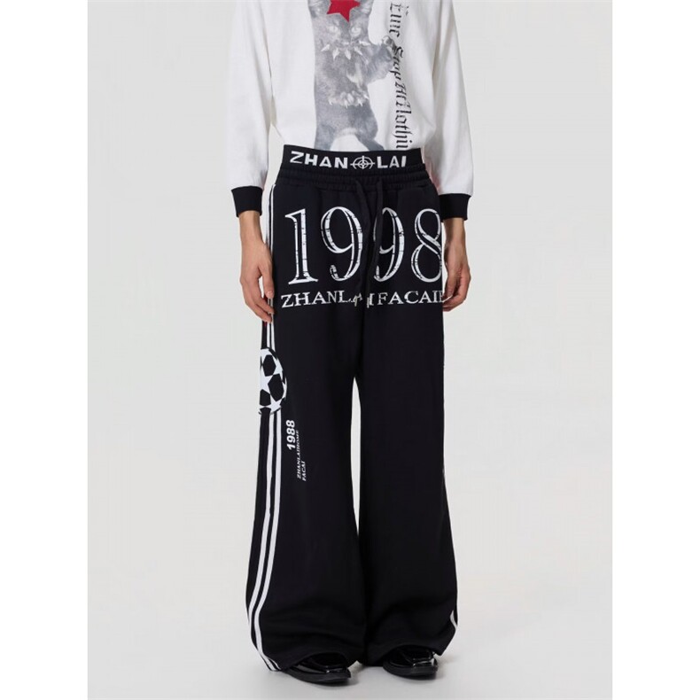 1506-1/KW331/P60美式复古嘻哈亚文化滑板oldschool运动裤男女款,女装休闲裤,星座1506-1