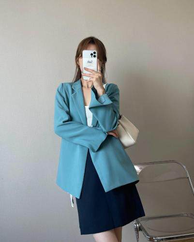 秋季，珍珠爱心西装，现货，补单抓紧，女装西装，她西子