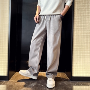 B340 K5062 P5888 店主风小伙风轻熟风春装新款弯刀卫裤男图片