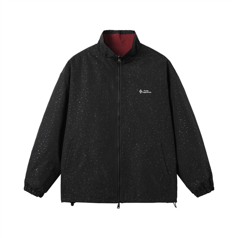 JK9026/P70两面穿休闲男外套春季宽松情侣运动ins百搭夹克两面服图片
