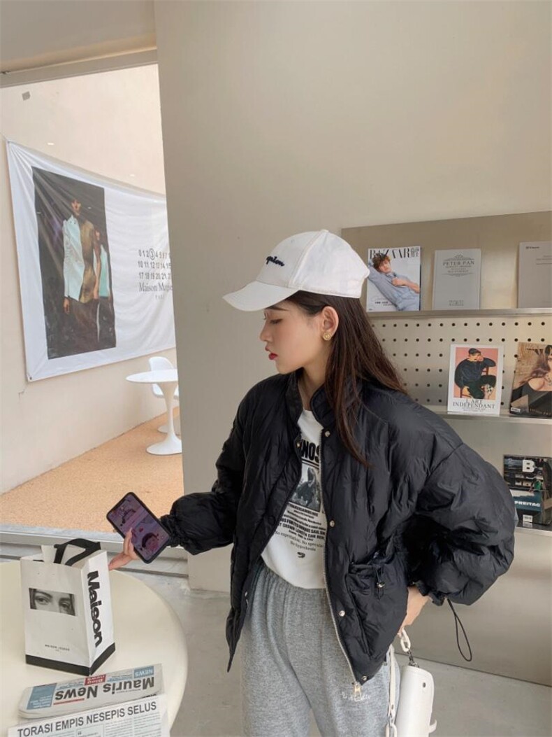 短款羽绒服外套，女装羽绒服，EE