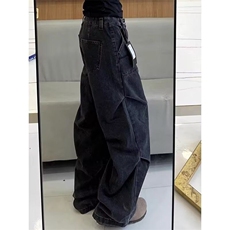 有货新品牛仔裤褶皱RK3340-P52，男装牛仔裤，星座412-3