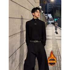 加绒加厚冬季打底长袖YW219P47，男装T恤，四季星座505