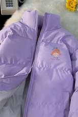 地毯23冬季时尚百搭宽松字母印花潮流棉服外套MY62057P85控115，男装棉衣，电商A268